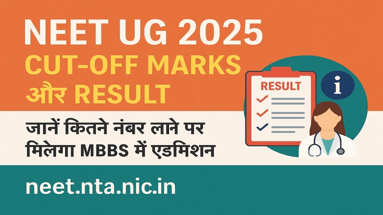NEET UG 2025 Result and Cut-off Marks