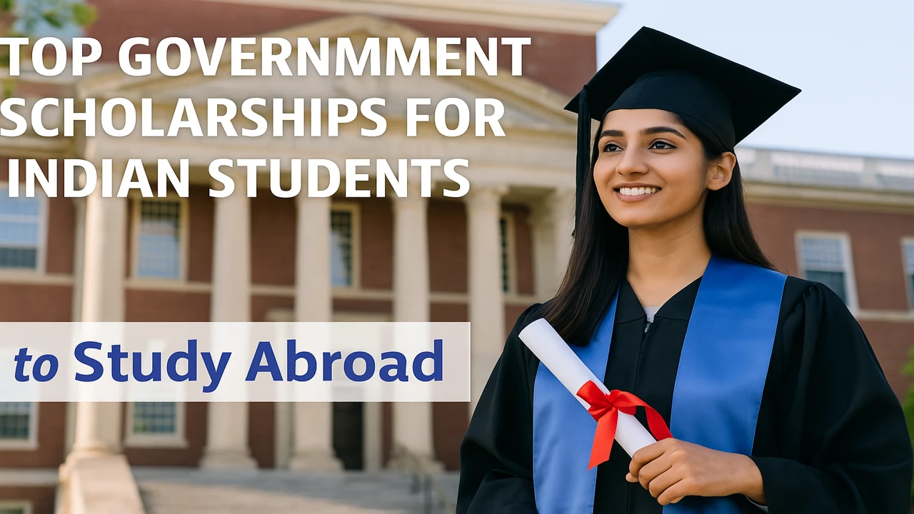 Top Govt. Scholarships to Stduy Abroad
