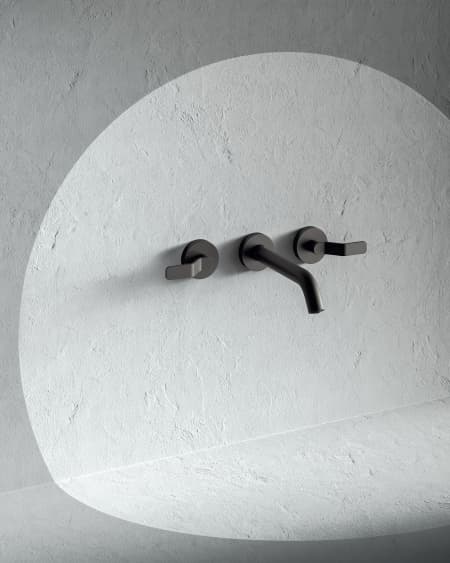 Wall-mount washbasin mixer