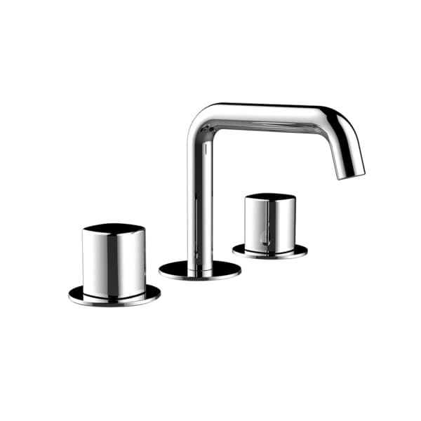 Three-hole washbasin mixer