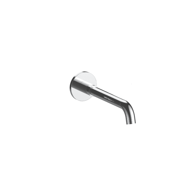 Wall-mount tub spout