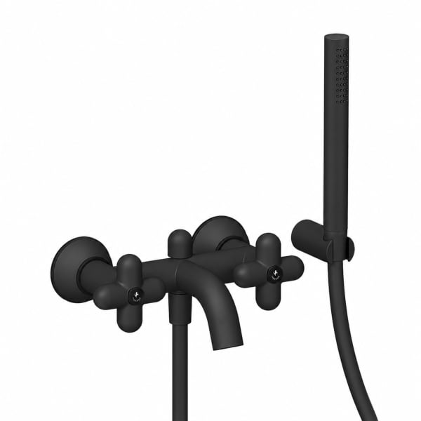 Wall-mount bathtub mixer