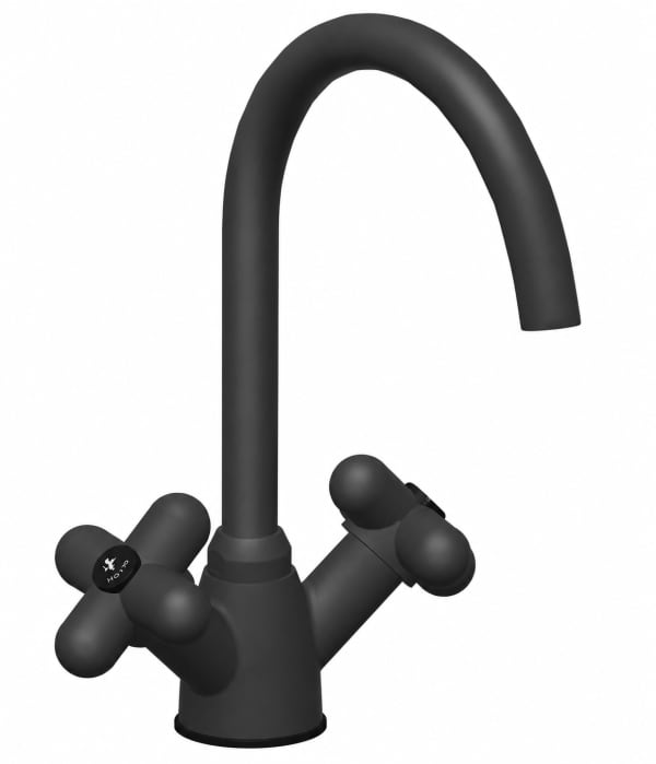 Single-hole sink mixer