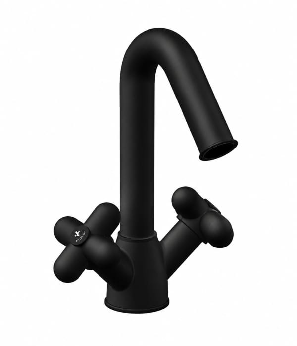 Single-hole washbasin mixer