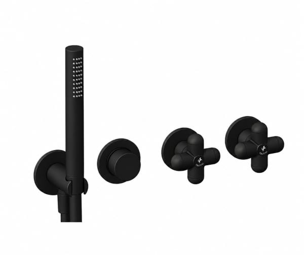 Built-in bathtub/shower mixer