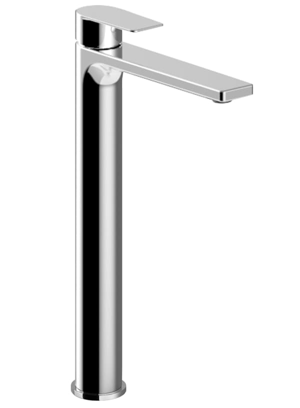 Single-hole high washbasin mixer