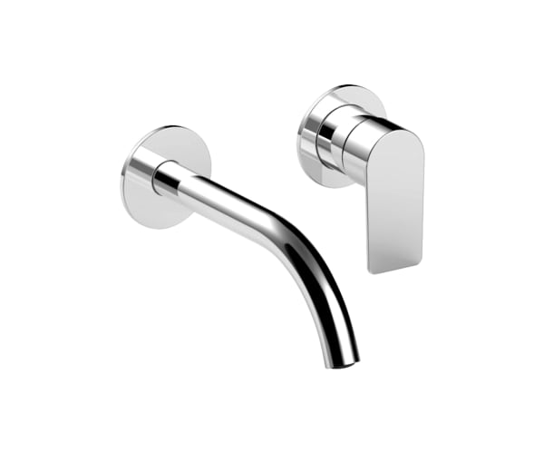 Wall-mount washbasin mixer