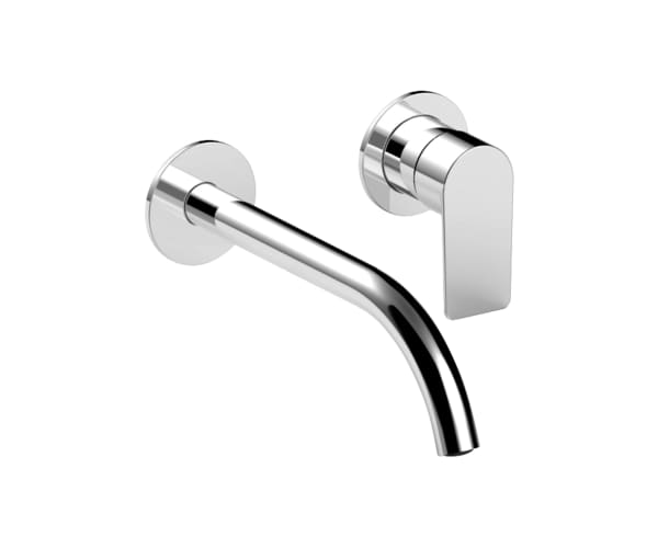 Wall-mount washbasin mixer