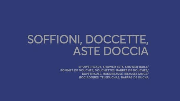 Soffioni, Doccette, Aste Doccia