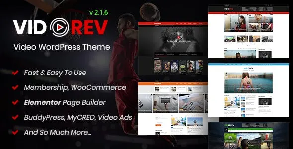 VidoRev 2.9.9.9.7.5 New - Video WordPress Theme 1 - Thinkingfunda - VidoRev VidoRev 2.9.9.9.7.5 New - Video WordPress Theme