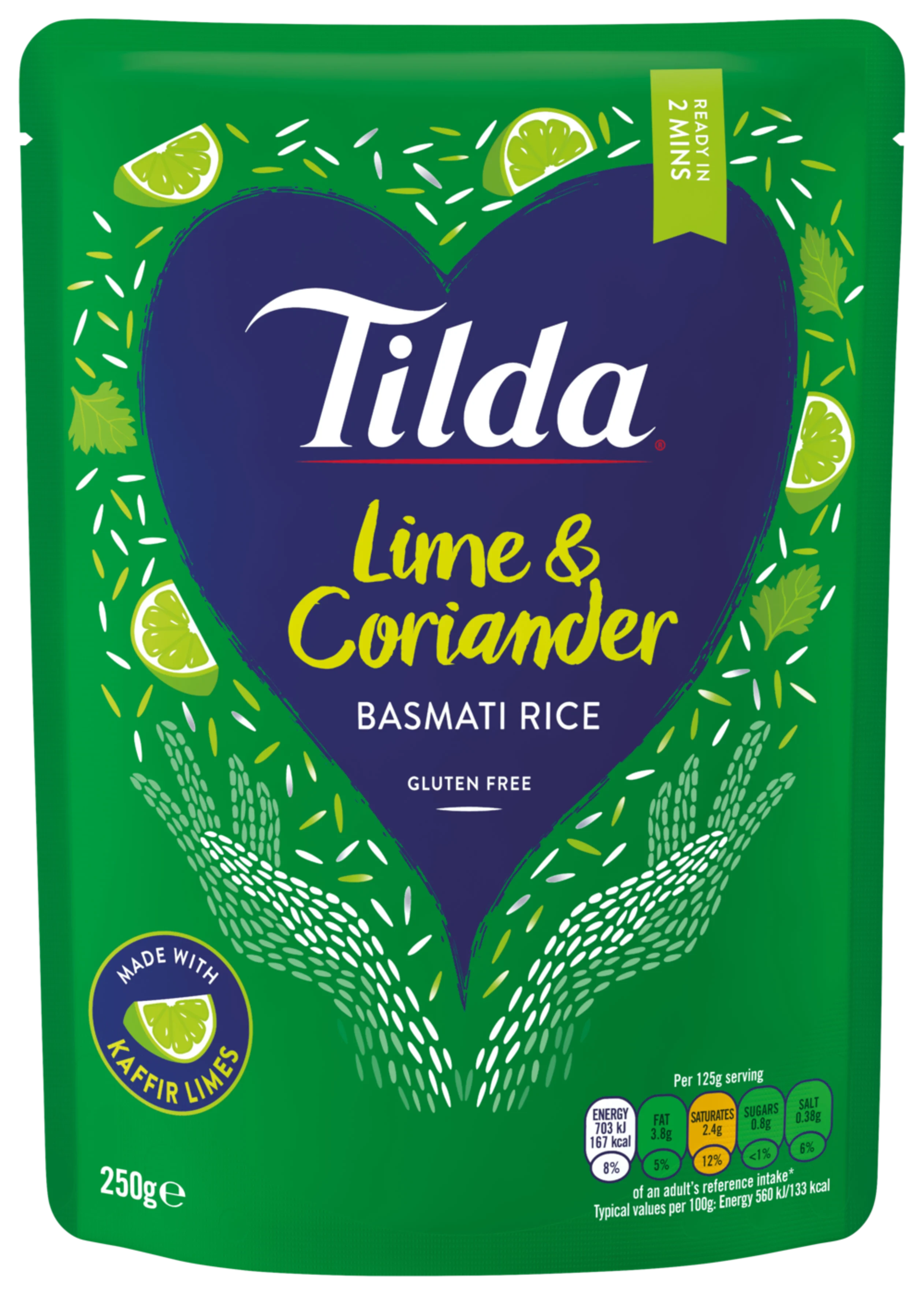 Tilda steamed lime & coriander Basmati rice | Tilda