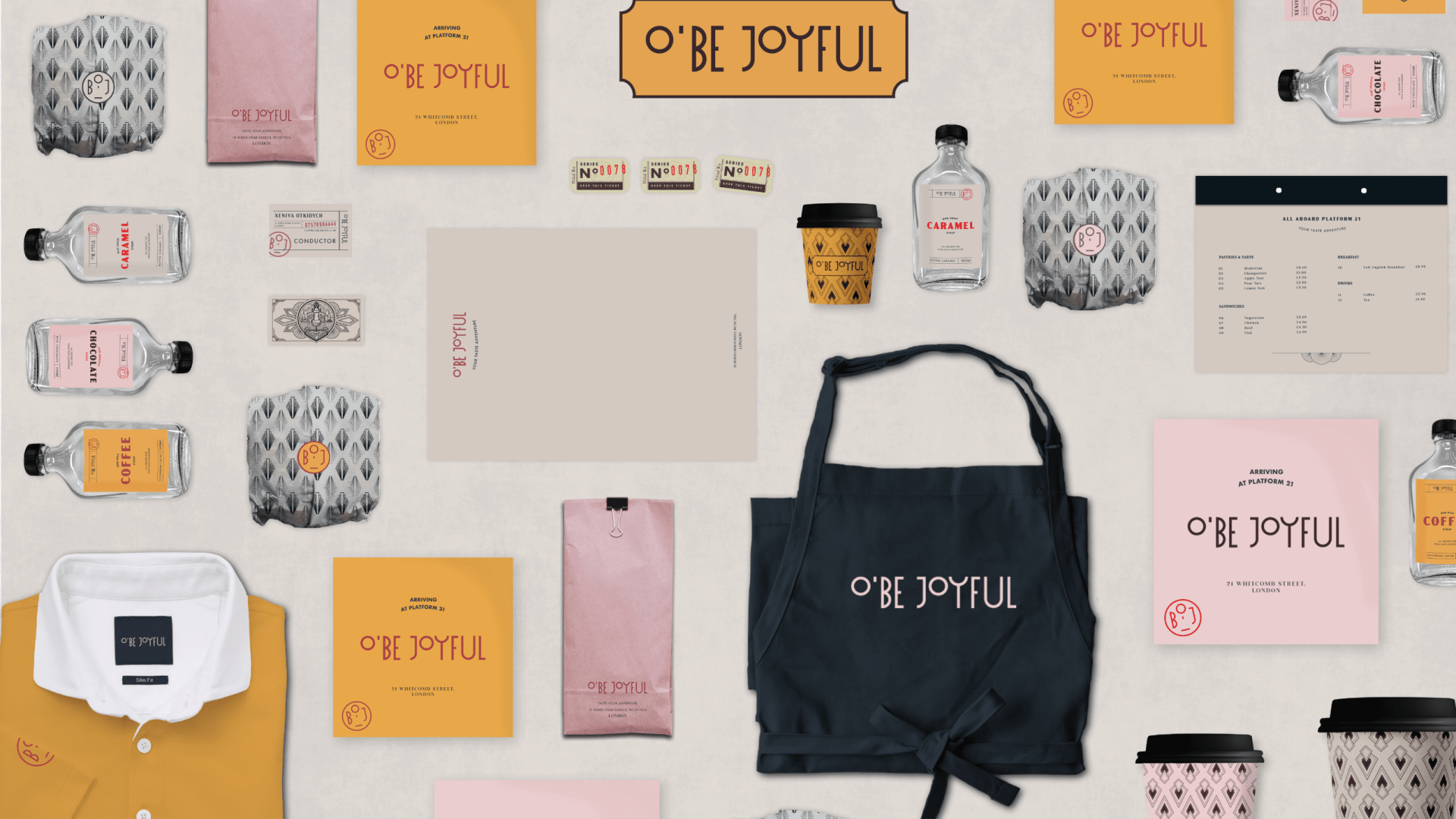 O' Be Joyful - Cafe Brand