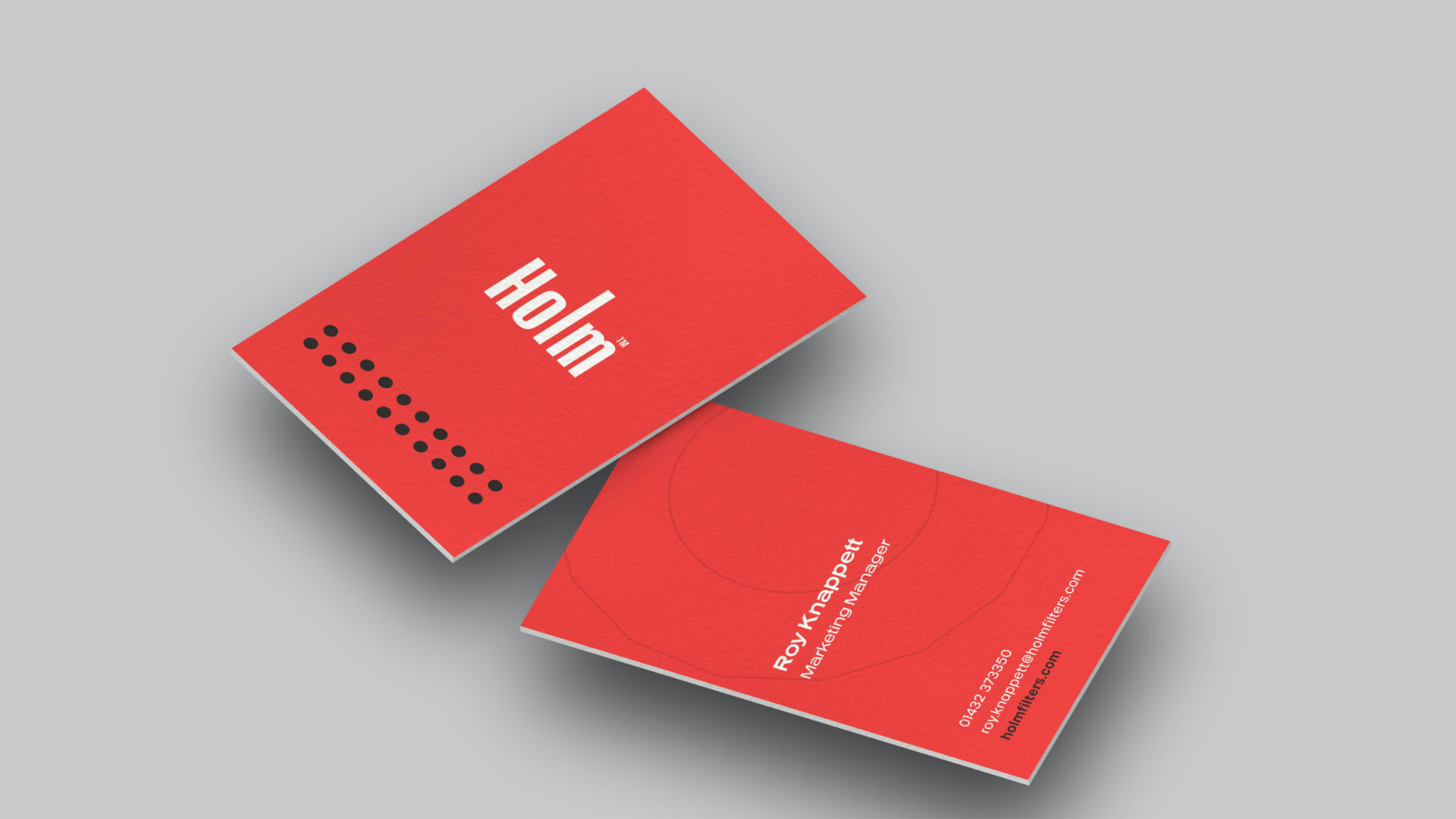 Holm Business Card