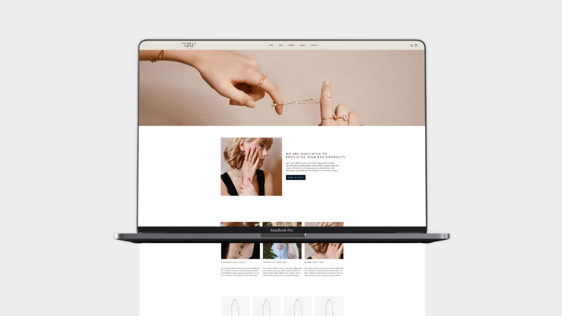 Pebble and Loop website
