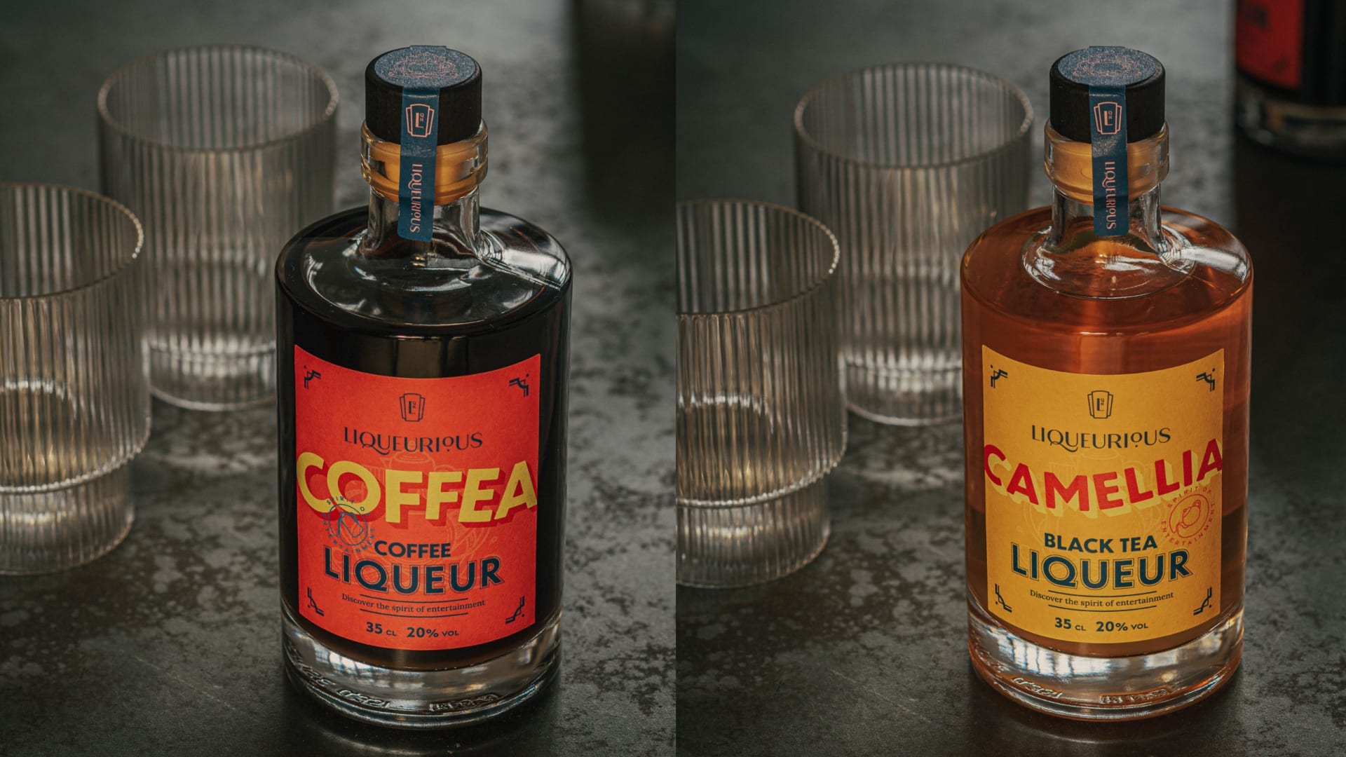 Liqueurious photography coffea and camellia