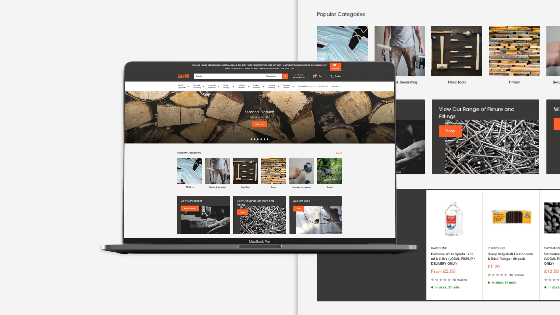 Daymans Website