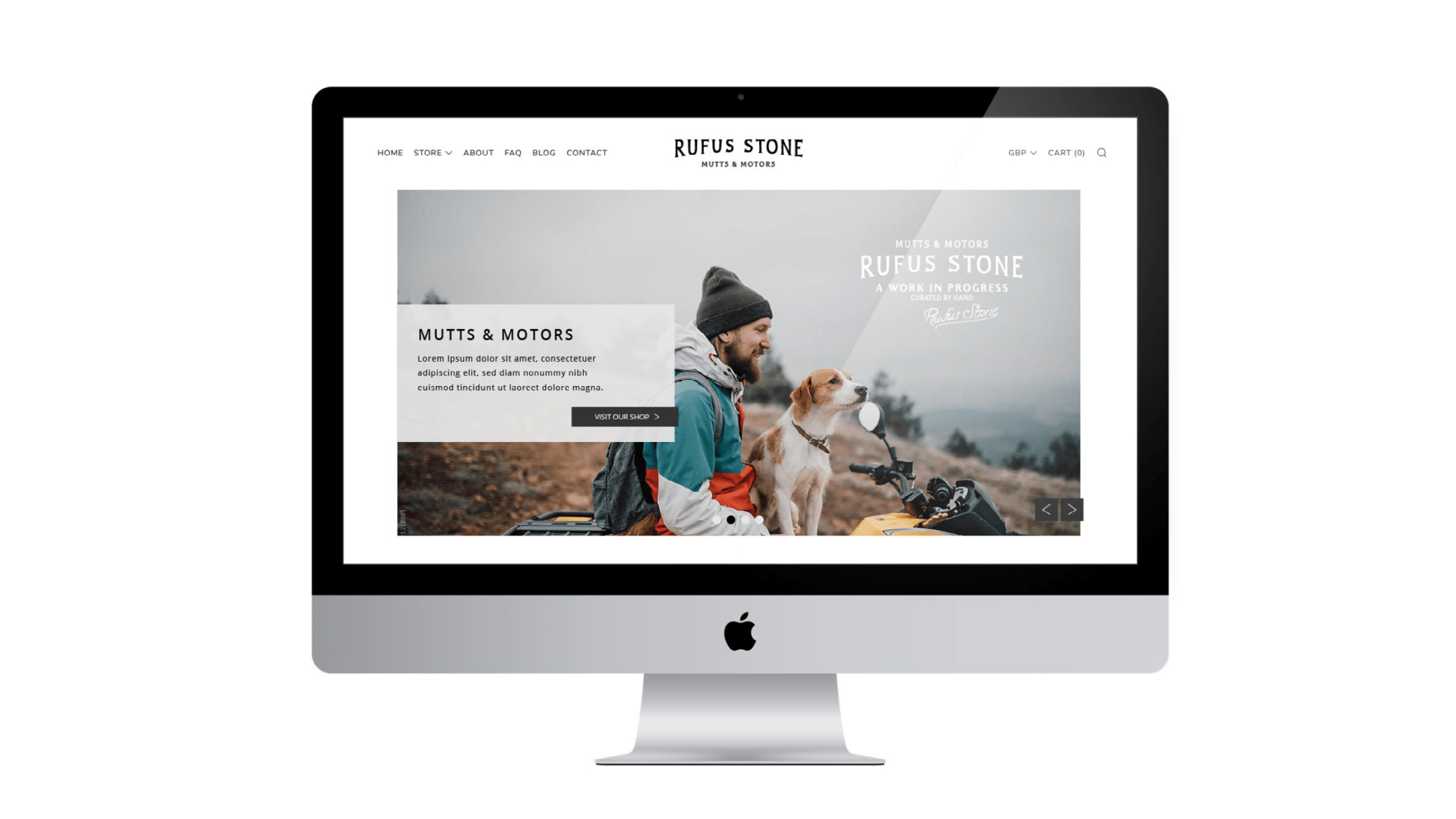 Rufus Stone Website