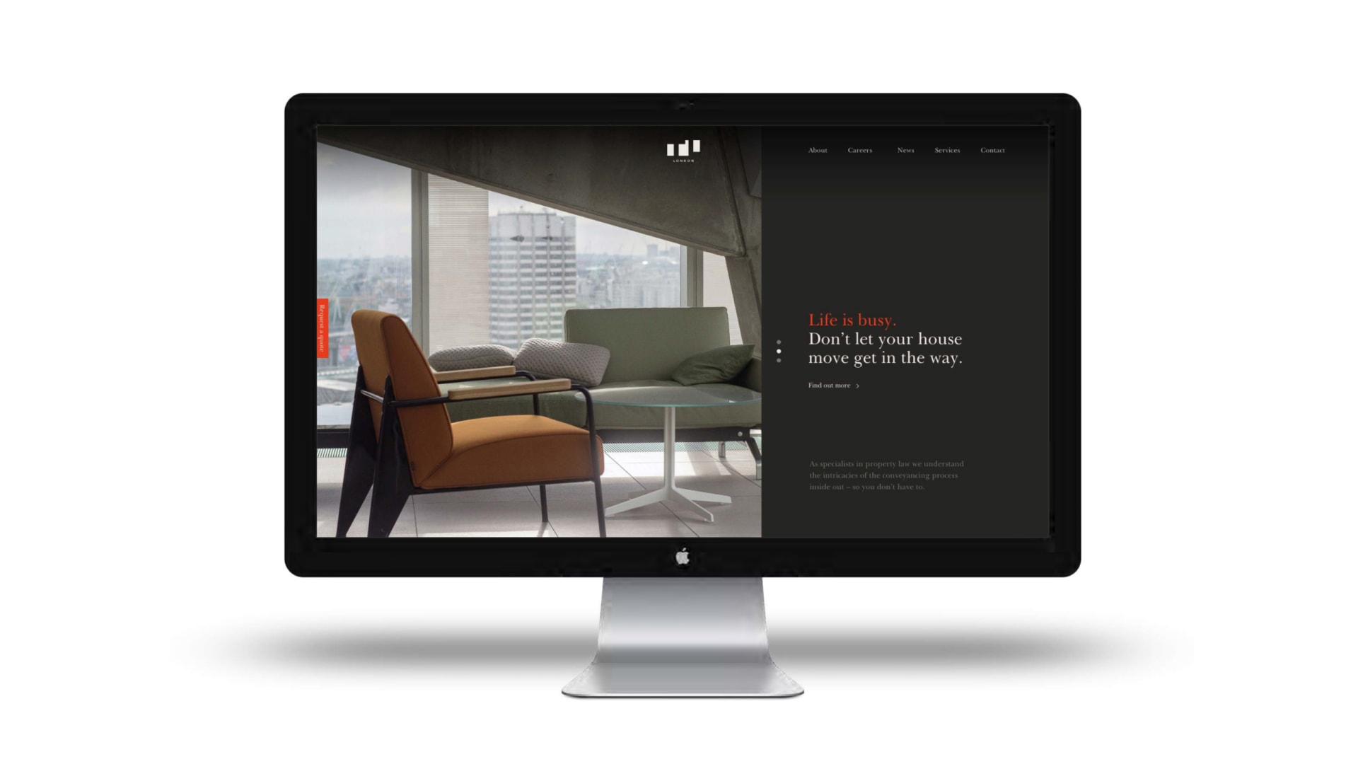 Thomas Legal London Website