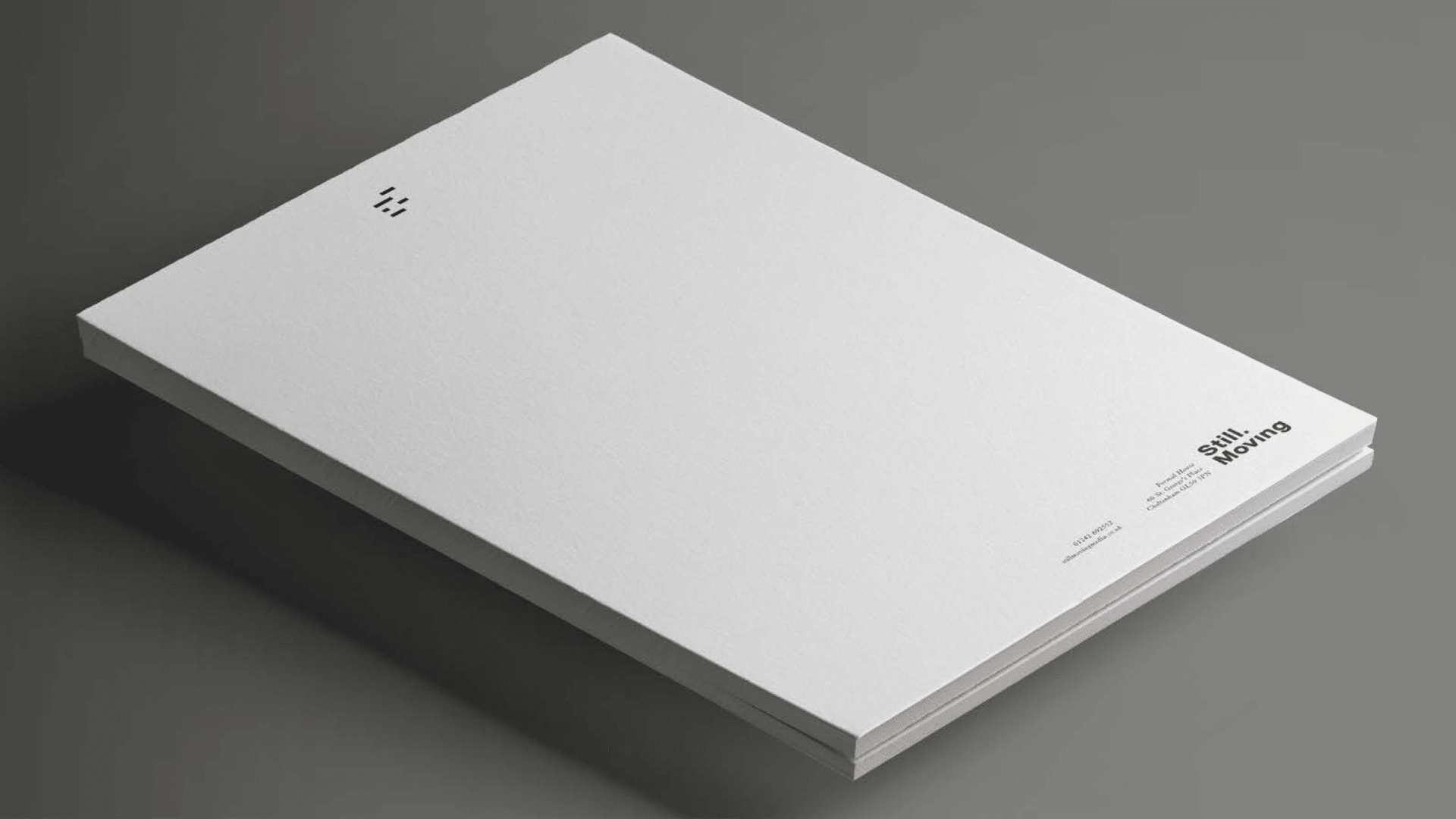 Still Moving Letterhead Front