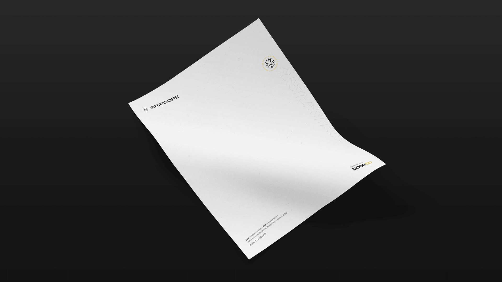 GRiPCORE Letterhead