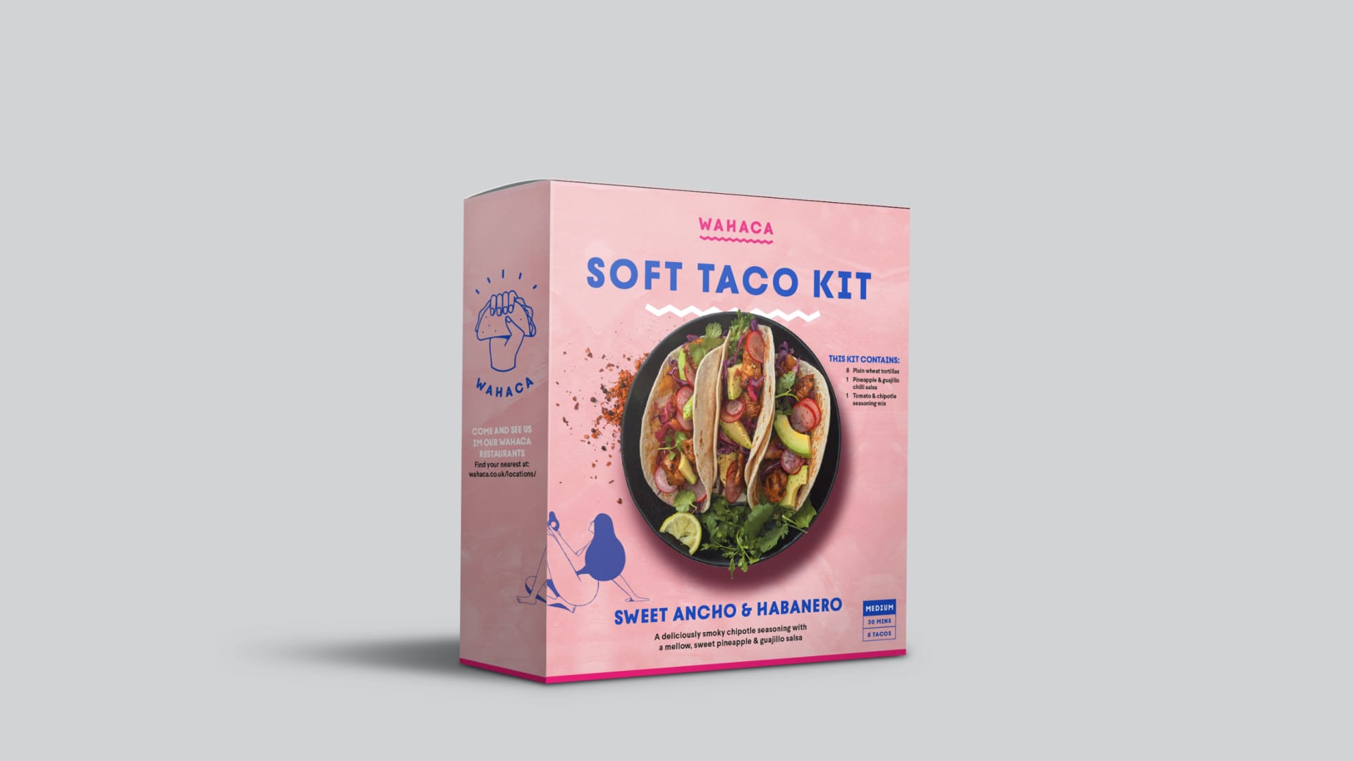 Wahaca Taco Kit Packaging