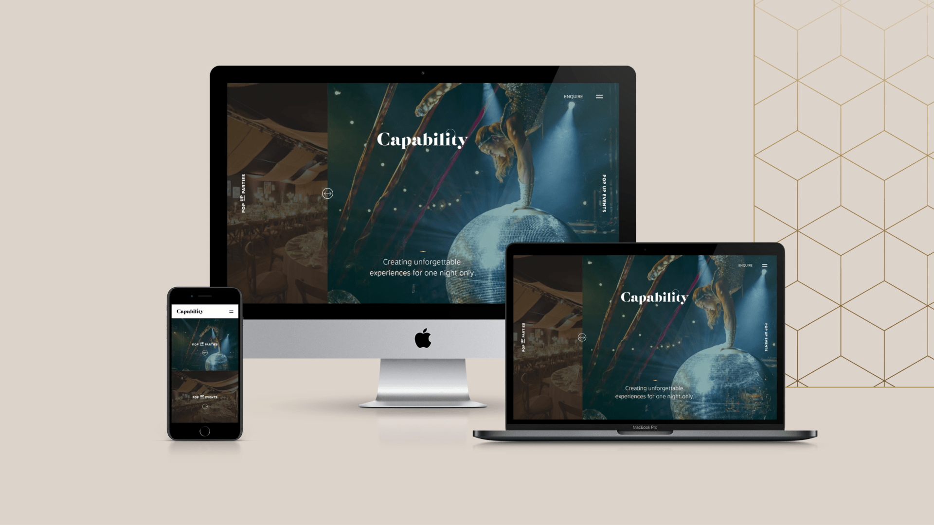 Capability Events Website