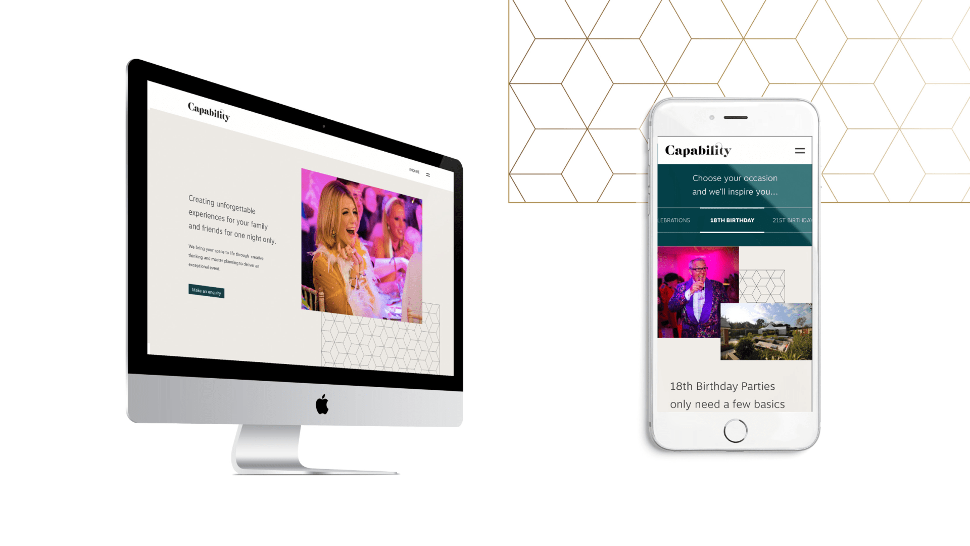 Capability Events Website