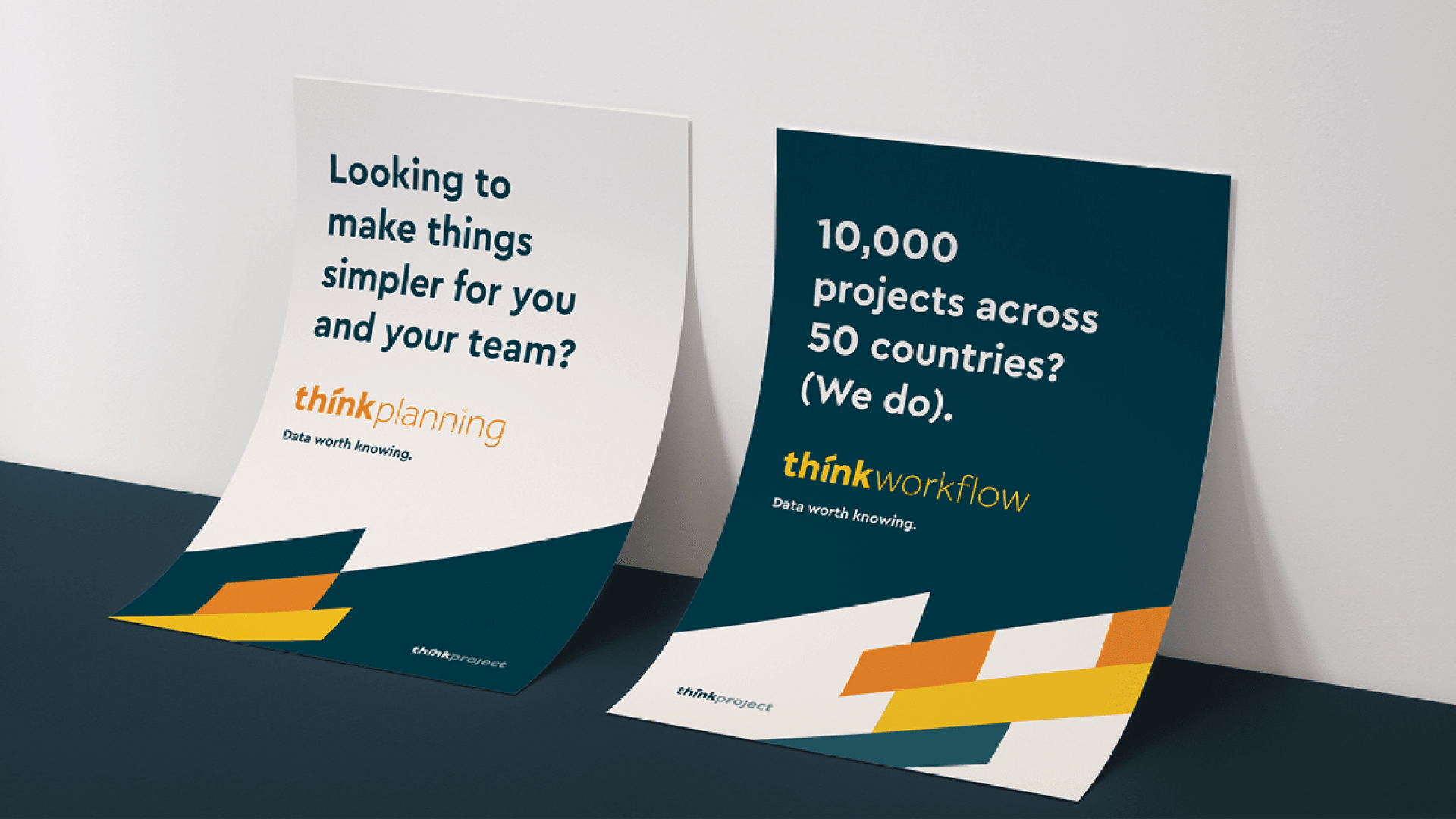 thinkproject Marketing Posters