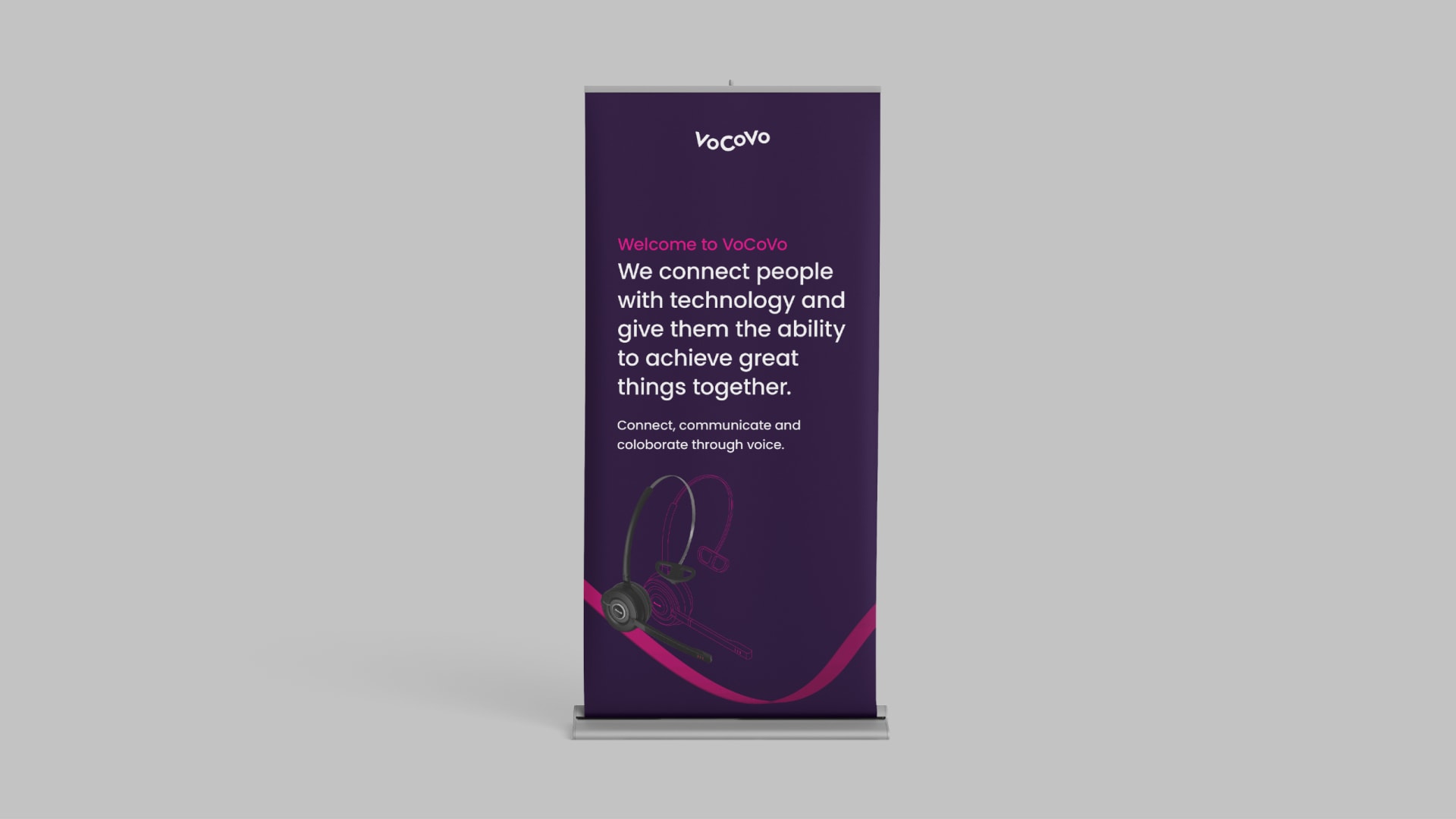 VoCoVo Pull Up Banner