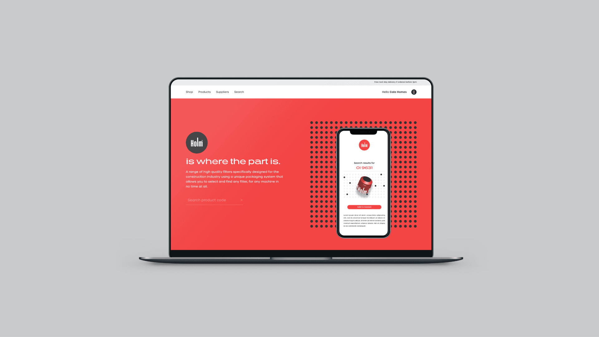 Holm Website