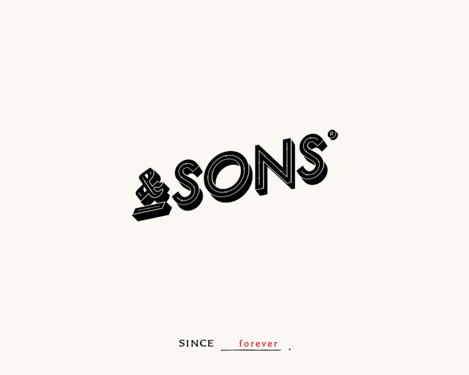 &SONS Logo