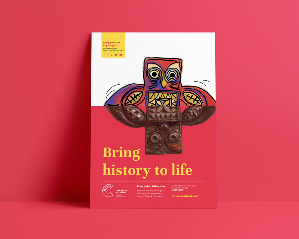 Corinium Museum 'Bring History to Life' Poster