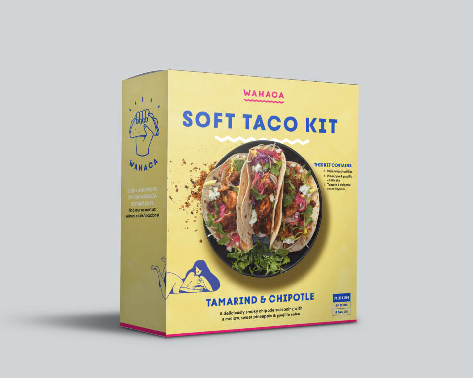 Wahaca Taco Kit Packaging