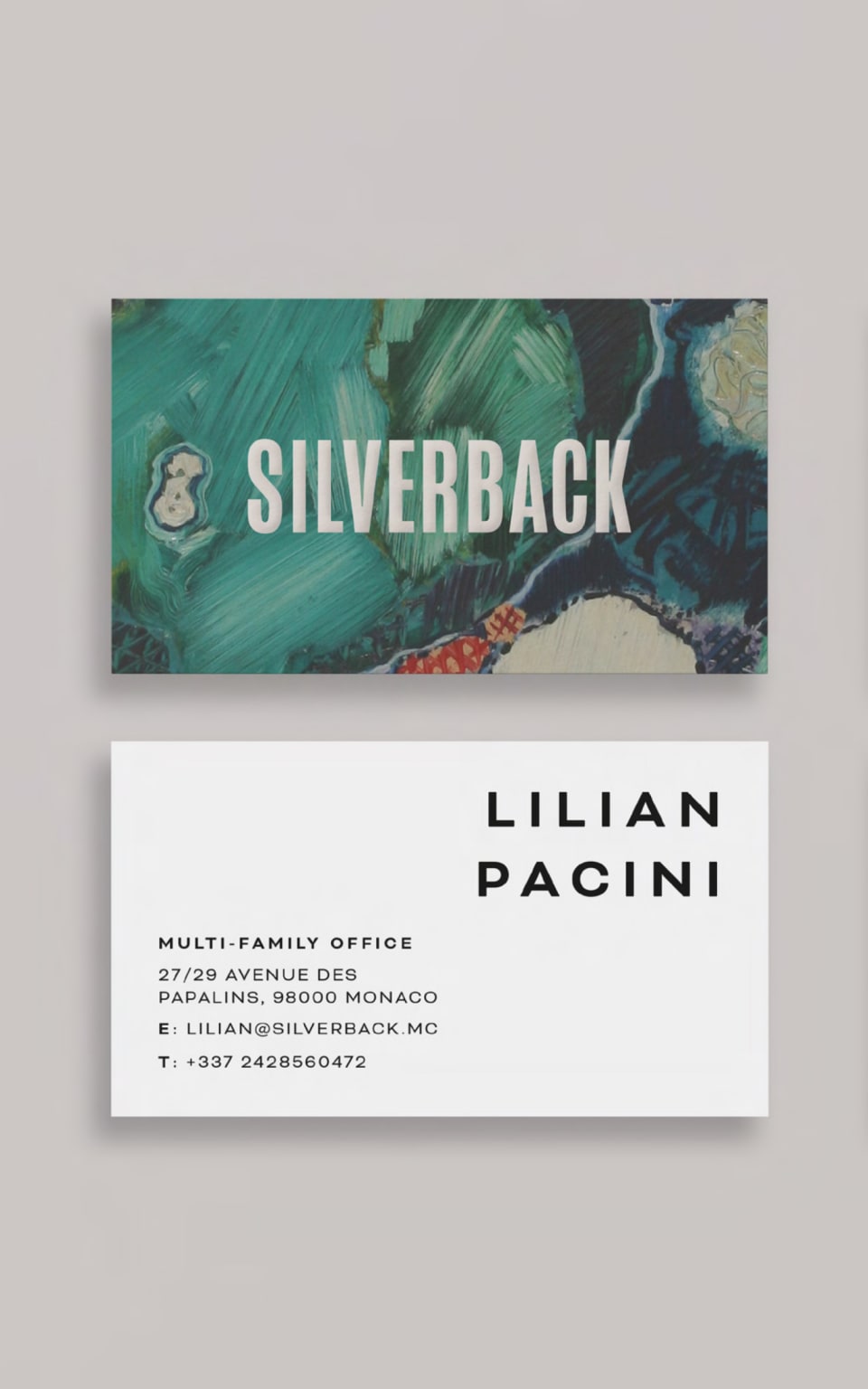 Silverback Business Card