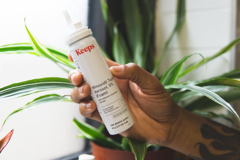 How to Apply 5% Minoxidil Foam (generic Rogaine ®)| Keeps