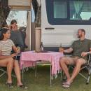 Maui Ultima Plus 3 Berth Motorhome Family Eating