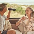 Maui Cascade 4 Berth Motorhome Interior Rear Lounge Couple