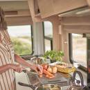 Maui Cascade 4 Berth Motorhome Interior Kitchen Cooking