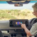 Maui Cascade 4 Berth Motorhome Interior In-vehicle-tablet