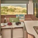 Maui Beach 4 Berth Motorhome Interior Dining Area