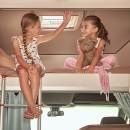 Maui River 6 Berth Motorhome Interior Overcab Bed