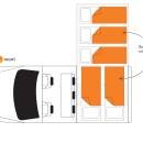 Britz 4WD Safari Landcruiser Floorplan Night