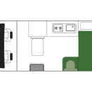 Britz NZ HiTop Floorplan 2627