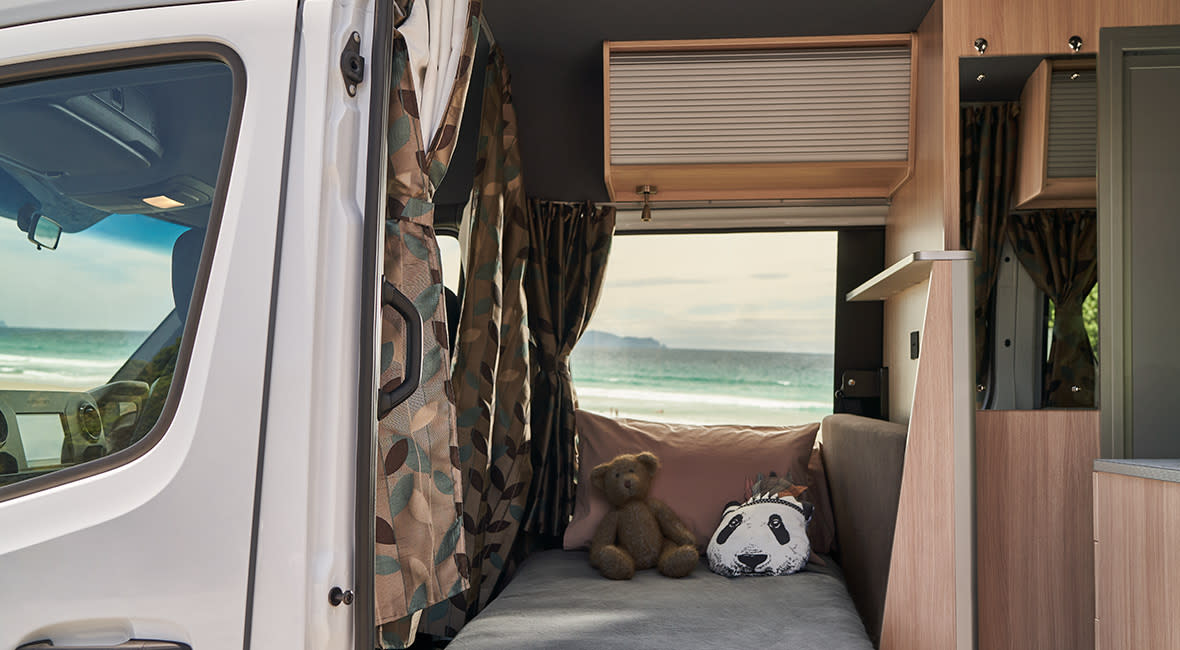 Maui Ultima Plus 3 Berth Motorhome Interior Child Bed