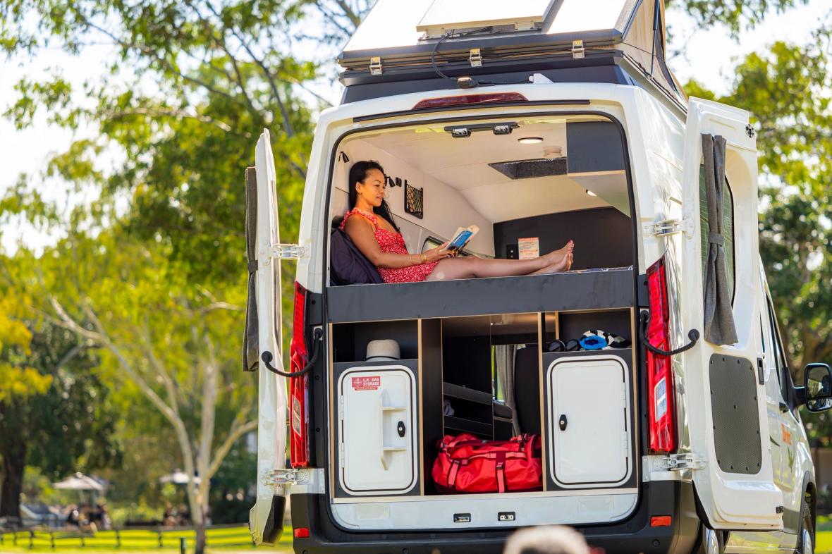 Australian Voyager Campervan Interior 3