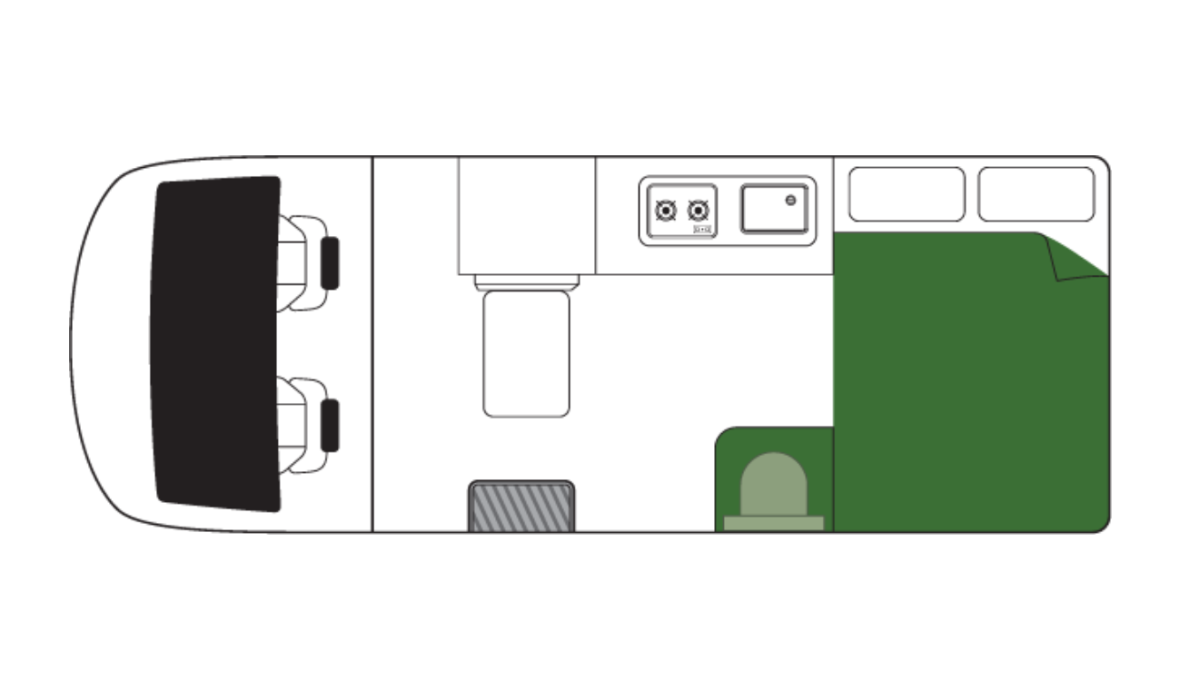 Britz NZ HiTop Floorplan 2627