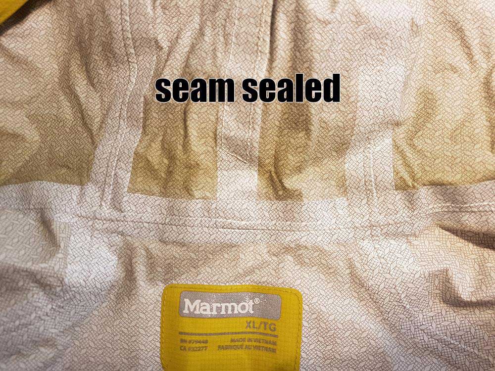 Seam Sealed Jacket Example