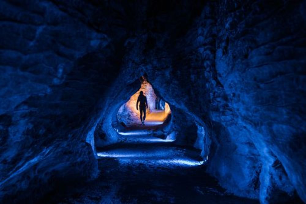 Ruakuri Cave walk through