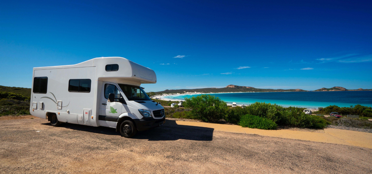 travelling australia in a motorhome