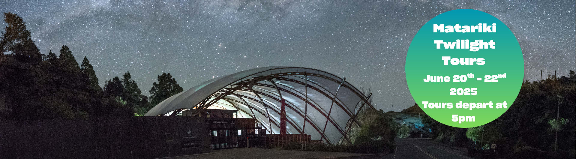 Celebrate Matariki with Waitomo Glowworm Caves